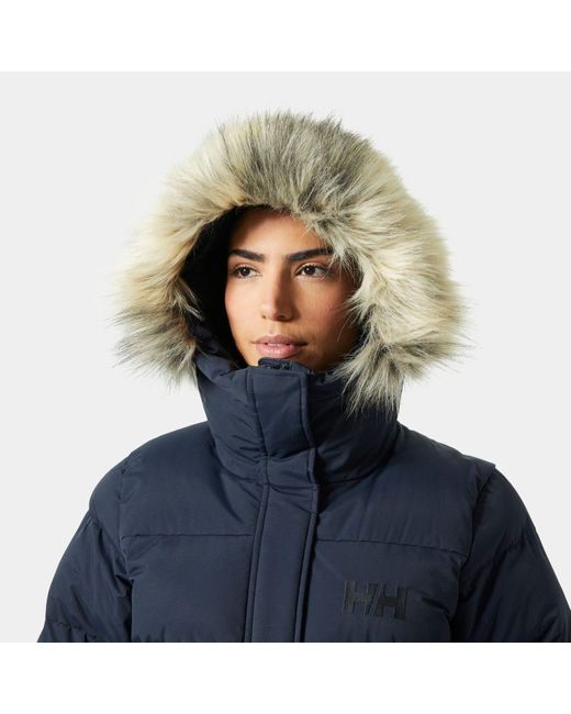 Helly Hansen Blue Aria Long Parka
