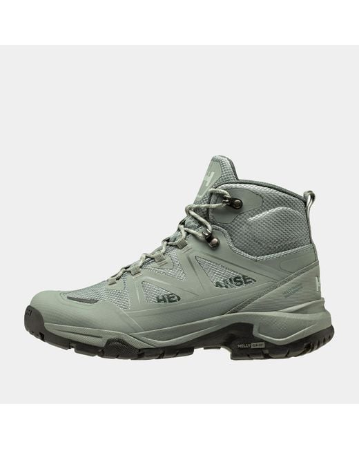 Helly Hansen Green Cascade Mid Helly Tech Boots