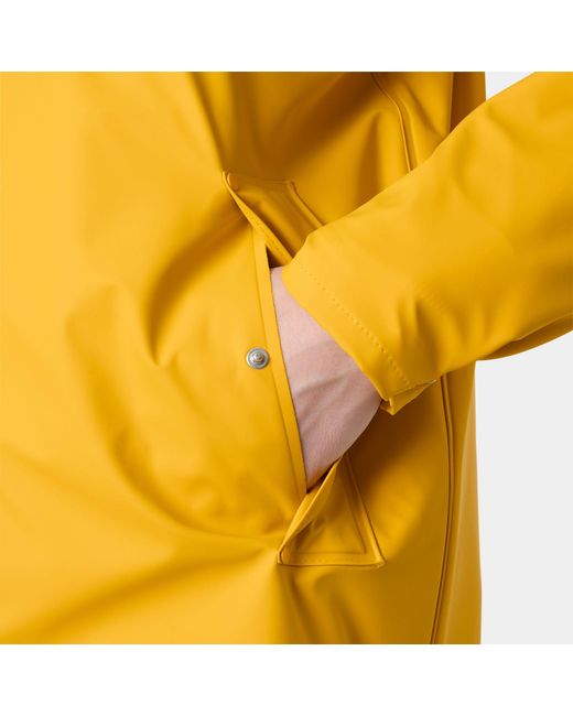 Helly Hansen Yellow Moss Block Pu Raincoat