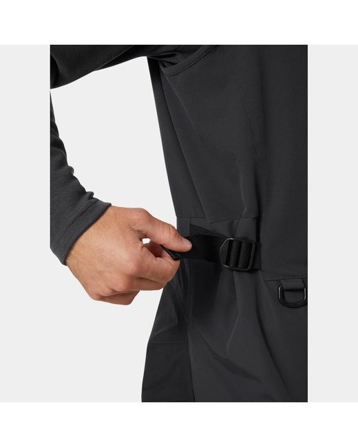 Helly Hansen Black Helly-hansen Ægir Race Salopette 2.0 for men