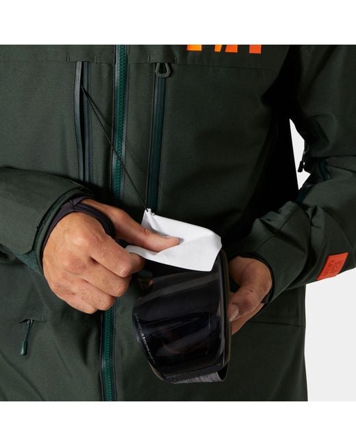 Giacca Da Sci Impermeabile Garibaldi 2.0 Uomo Verde di Helly Hansen in Green da Uomo