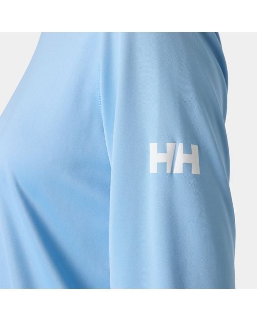 Helly Hansen Blue Tech Crew Long Sleeve 2.0