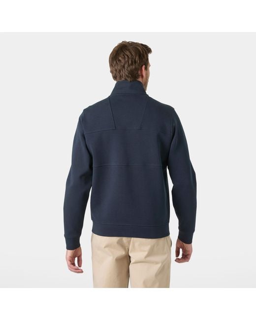 Helly Hansen Blue Koster Sweat Half-Zip for men