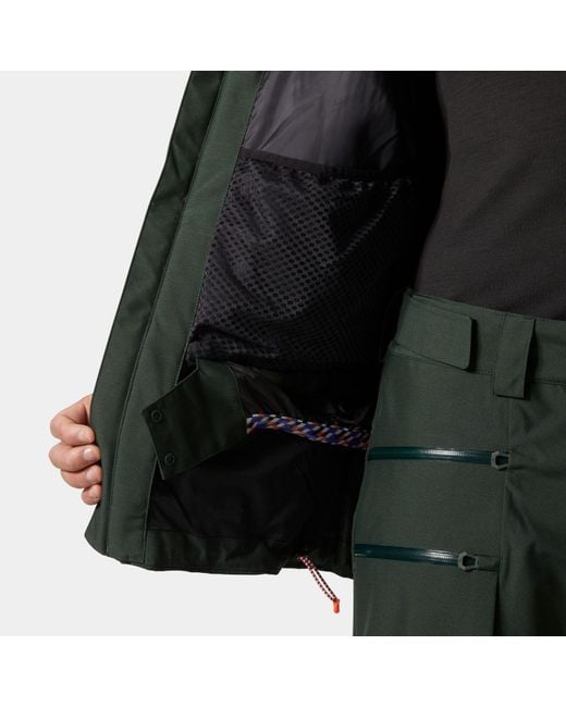 Giacca Da Sci Impermeabile Garibaldi 2.0 Uomo Verde di Helly Hansen in Green da Uomo