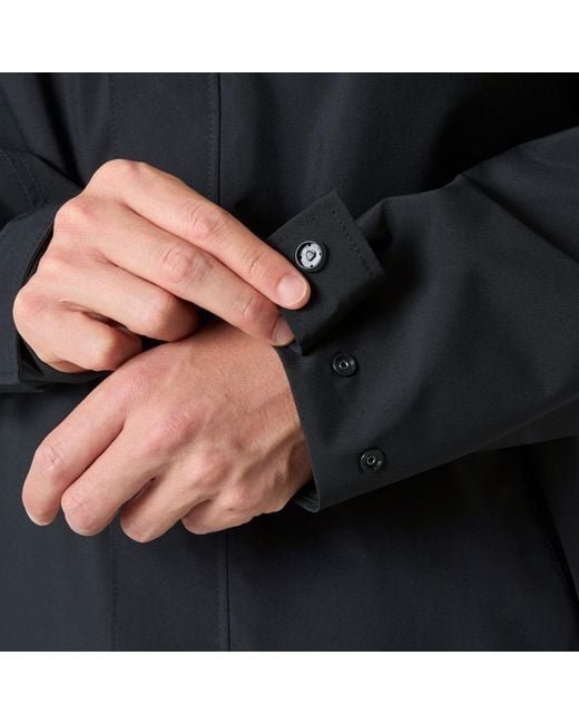 Helly Hansen Black Brussel Raincoat for men