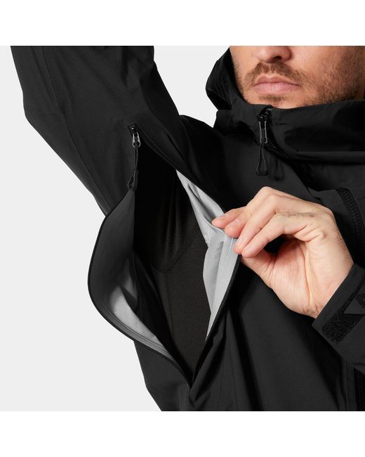 Helly Hansen Black Odin Backcountry Infinity Shell Jacket for men