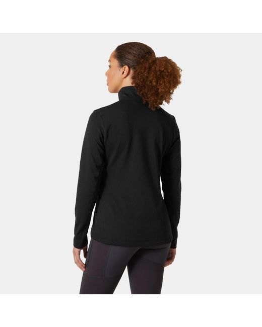 Helly Hansen Black Versalite Half Zip Fleece
