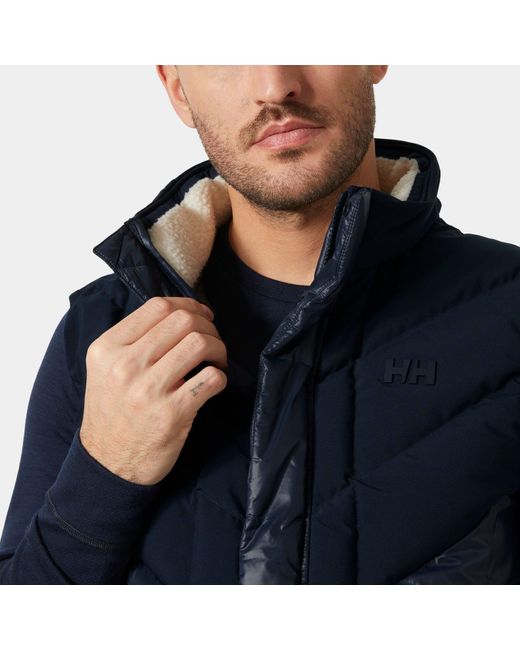 Helly Hansen Blue Village Puffy Vest for men