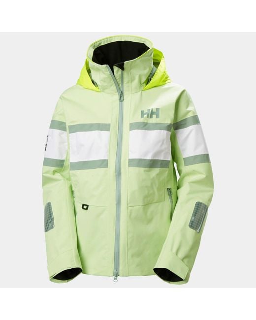 Helly Hansen Green Damen Salt Original Segeljacke