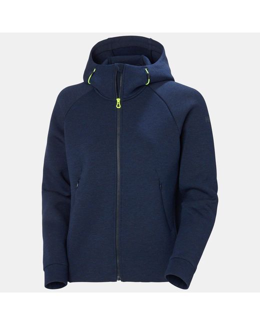 Helly Hansen Blue Hp Ocean Full-Zip Short Jacket