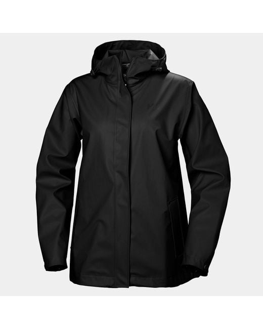 Helly Hansen Women's Moss Iconic Waterproof Rain Jacket Black