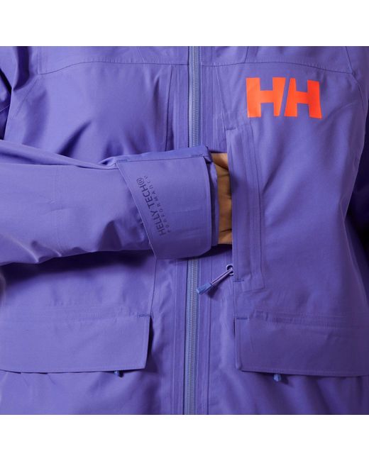 Helly Hansen Purple Emiko Shell Jacket