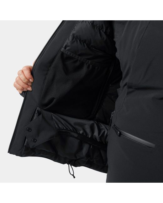 Helly Hansen Black Alphelia Jacket Clothing, Elastane/Polyamide/Polyester