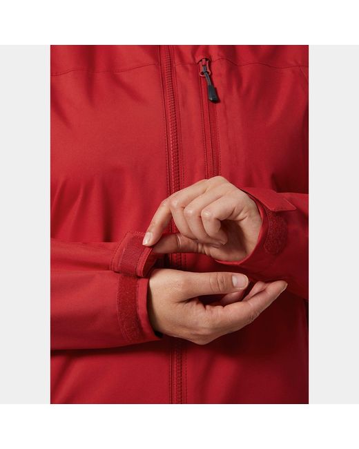 Helly Hansen Red Crew Hooded Jacket 2.0