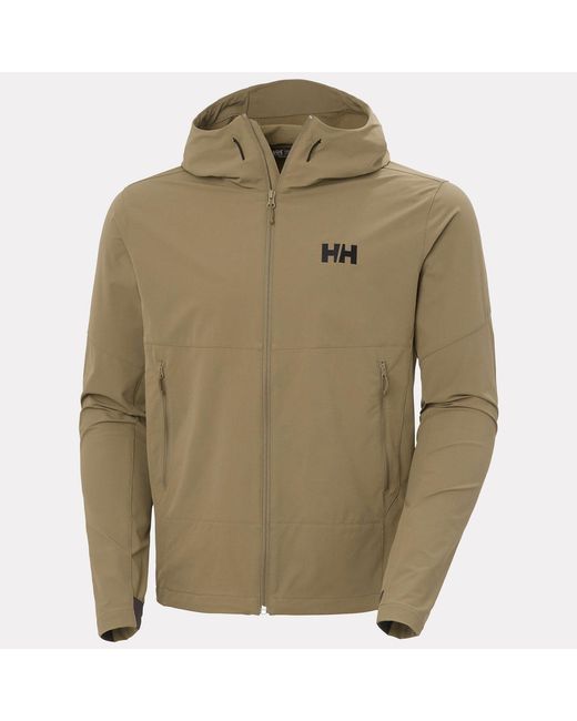 Blaze Hooded Softshell Giacca di Helly Hansen in Green da Uomo