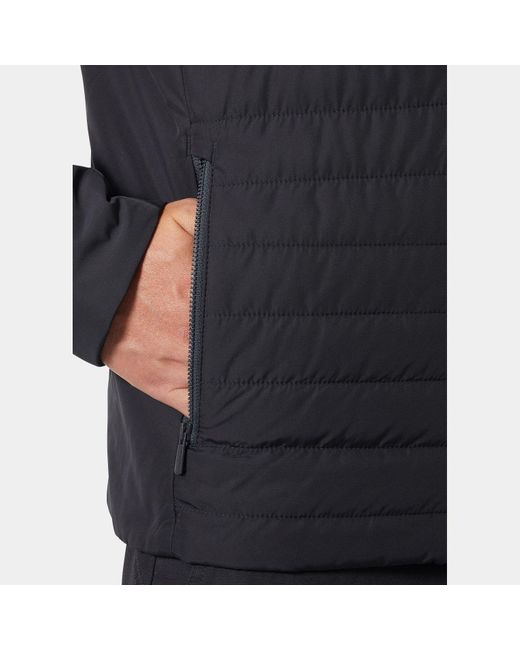 Helly Hansen Gray Crew Insulator Jacket 2.0 for men