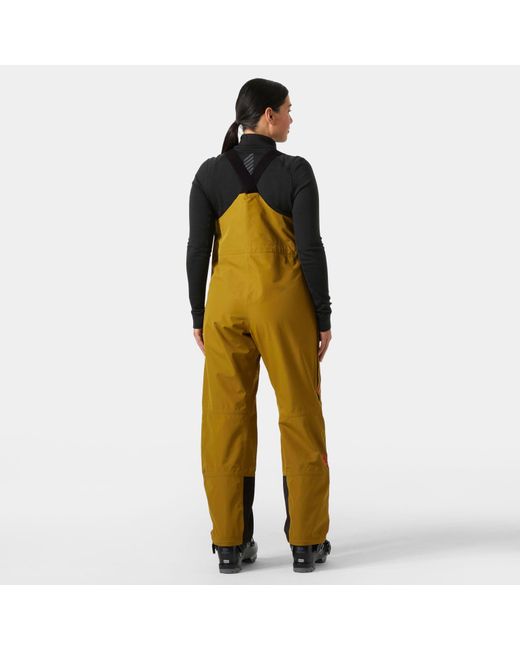 Helly Hansen Yellow Emiko Shell Bib Pants for men