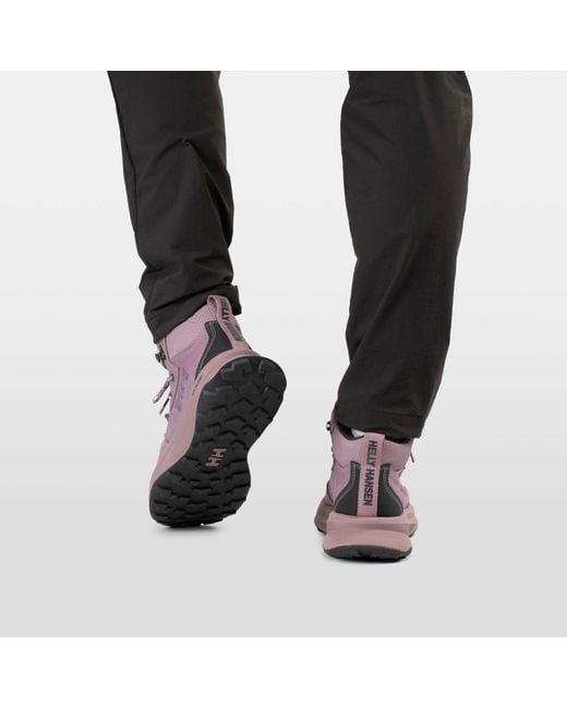Helly Hansen Purple Awe Hiker Mid Helly Tech Boots