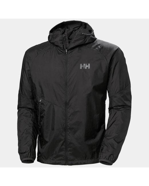 Helly Hansen Black Rapide Insulator Windbreaker Jacket for men