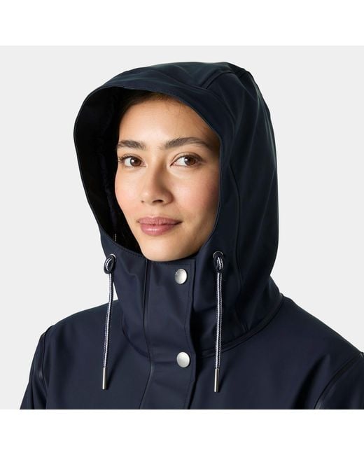 Helly Hansen Blue Moss Insulated Pu Coat