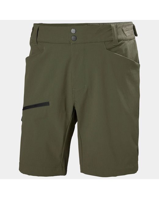 Helly Hansen Green Blaze Softshell Shorts for men