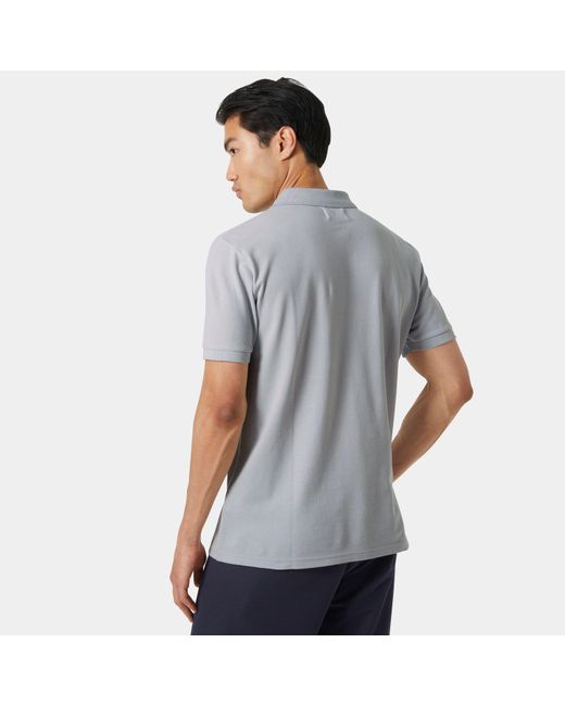 Helly Hansen Gray Malcesine Polo for men