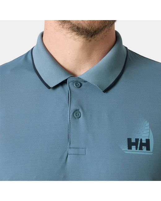 Helly Hansen Blue Hp Figari Polo for men