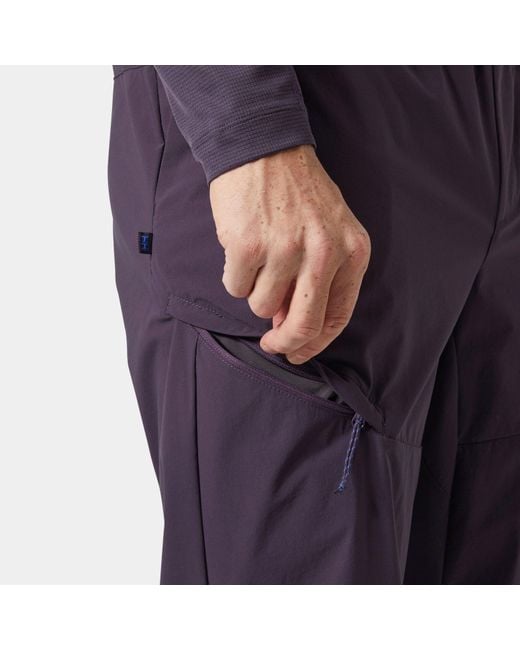 Helly Hansen Awe Relaxed Softshell Pants Herren in Purple für Herren