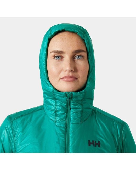 Helly Hansen Green Odin Everdown Hooded Jacket