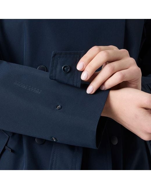 Helly Hansen Blue Avenue Trench