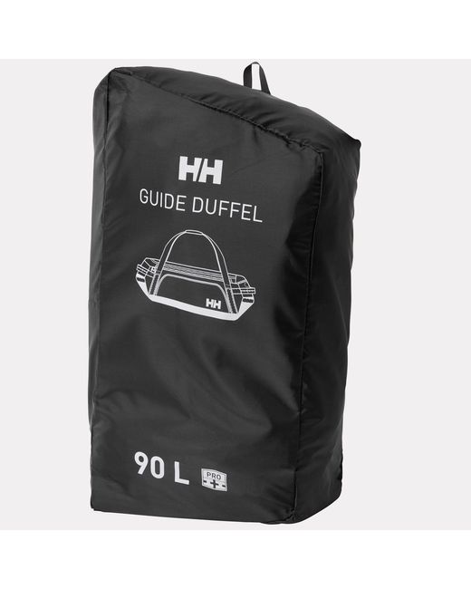 Helly Hansen Black Guide Duffel Bag, 90L Std