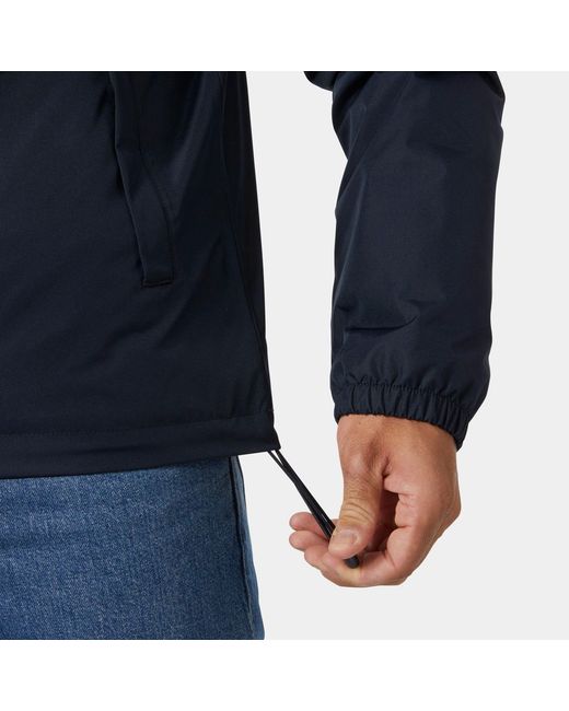Helly Hansen Blue Vancouver Insulated Rain Jacket for men
