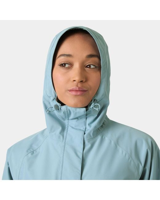 Helly Hansen Blue Sienna Rain Jacket