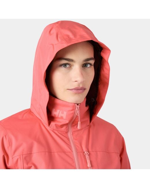 Helly Hansen Red Crew Hooded Midlayer Jacket 2.0
