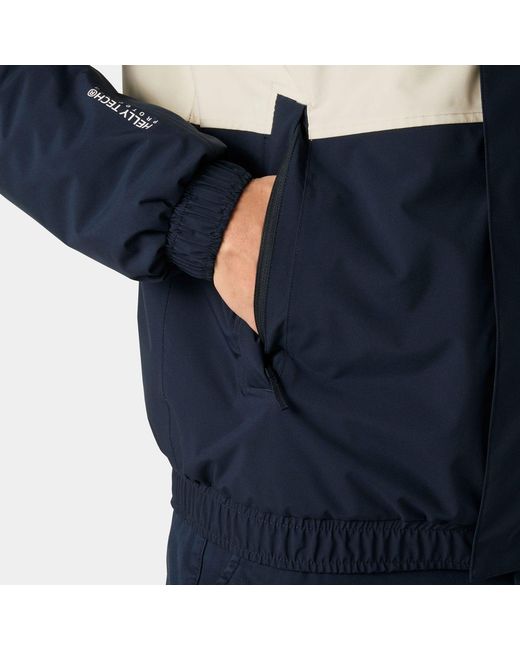 Helly Hansen Black Smoegen Insulated Rain Jacket for men