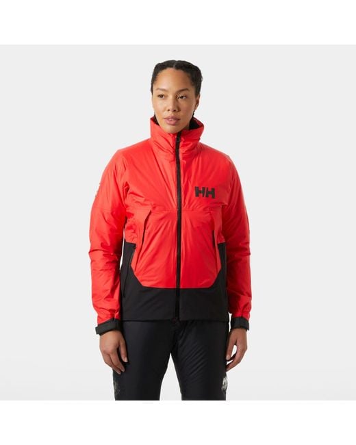Ægir Midlayer Jacket Rouge Helly Hansen en coloris Red