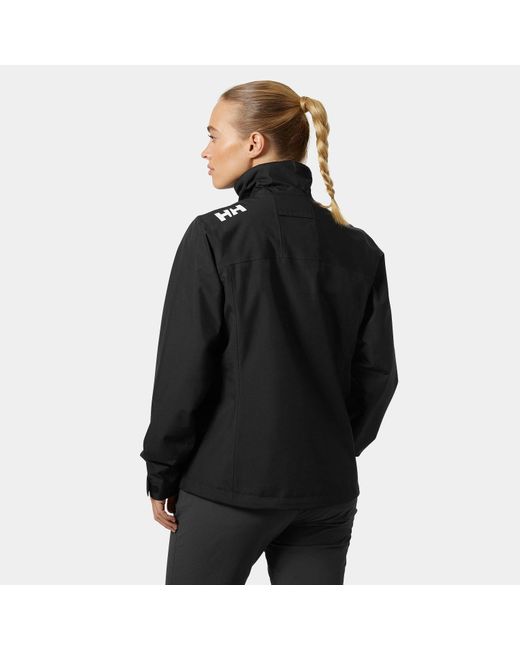 Crew Midlayer Sailing Jacket 2.0 Mujer Helly Hansen de color Black