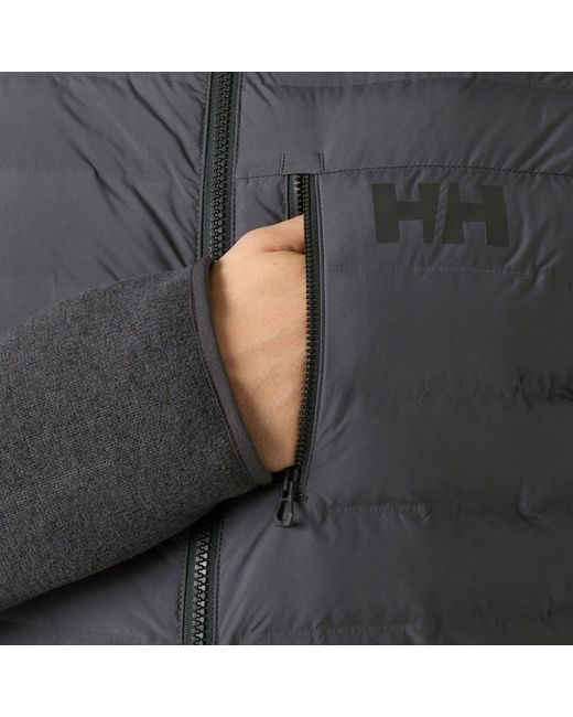 Helly Hansen Gray Skagen Hybrid Knit Insulator for men