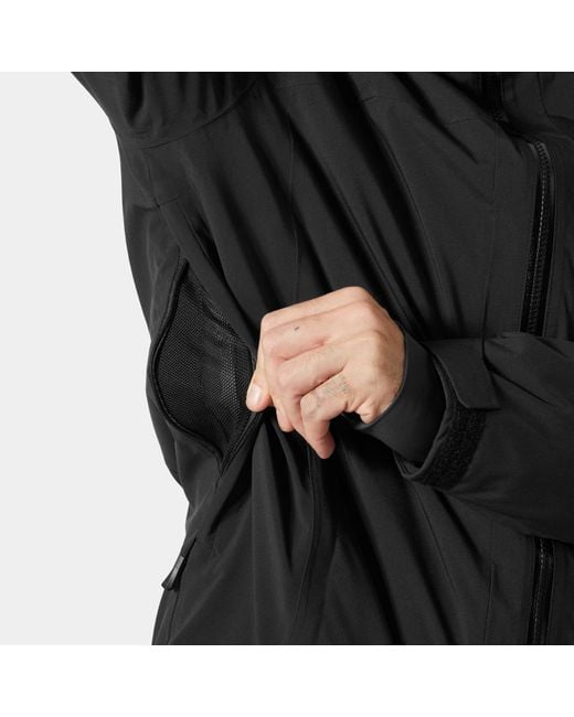 Helly Hansen Black Courchevel Jacket for men