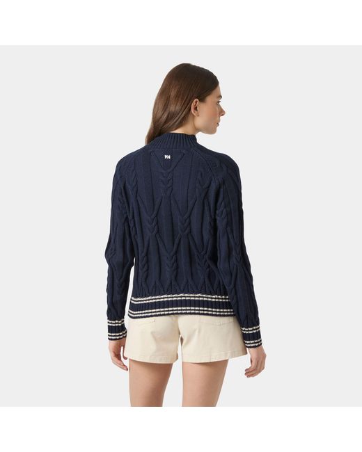 Helly Hansen Blue Positano Knit Sweater