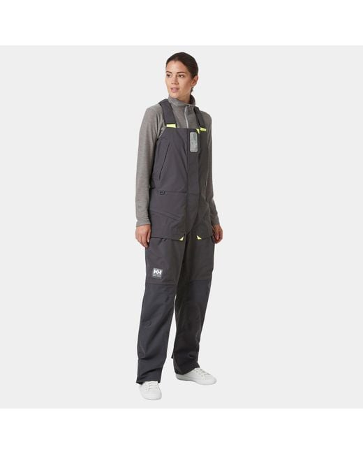 Helly Hansen Gray Skagen Offshore Sailing Bib