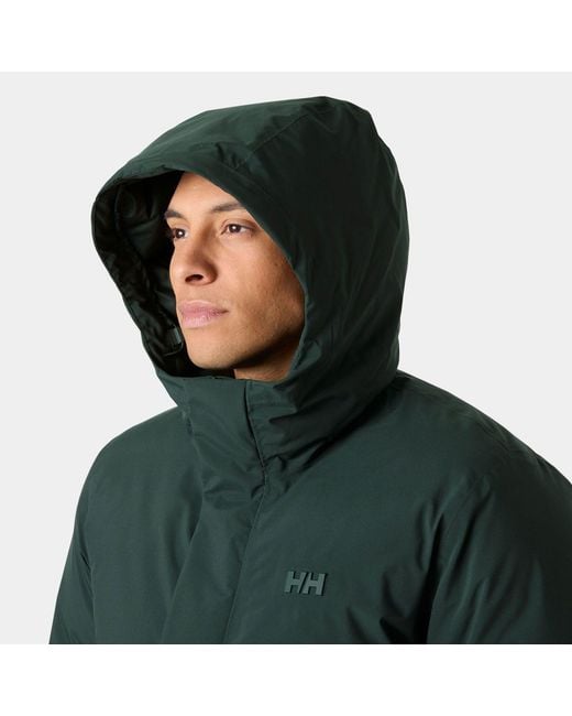 Helly Hansen Green Urban Pro Helly Tech Down Coat for men