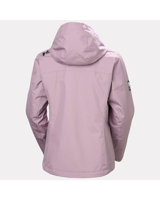 Helly Hansen Purple Crew Hooded Midlayer Sailing Jacket 2.0