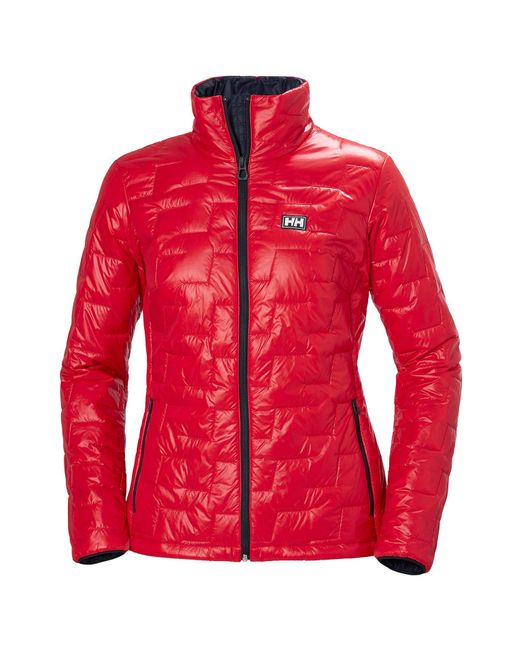 Helly Hansen Red Lifaloft Lightweight Insulator Jacket
