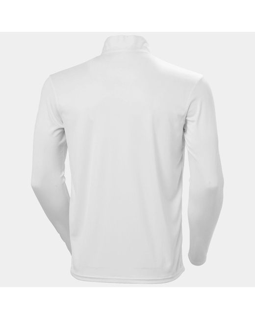 Helly Hansen White Tech Half-Zip 2.0 for men