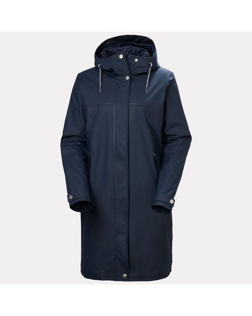 Helly Hansen Blue Moss Insulated Pu Coat