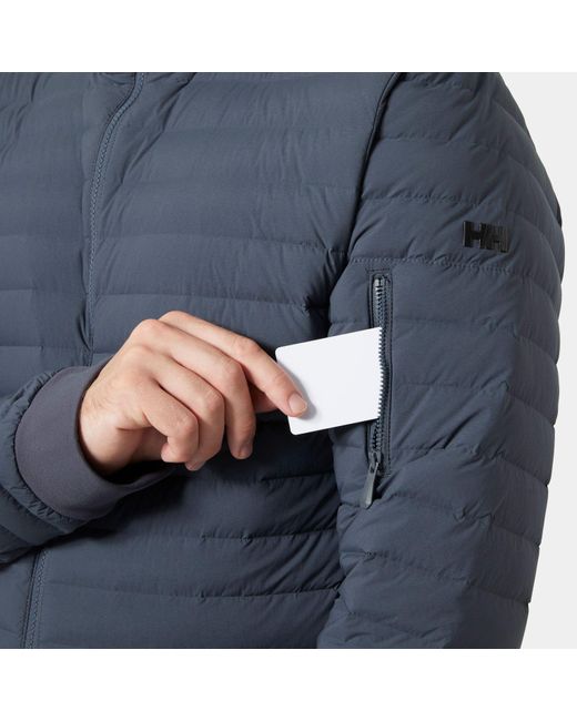 Helly Hansen Blue Alpha Light Down Jacket for men