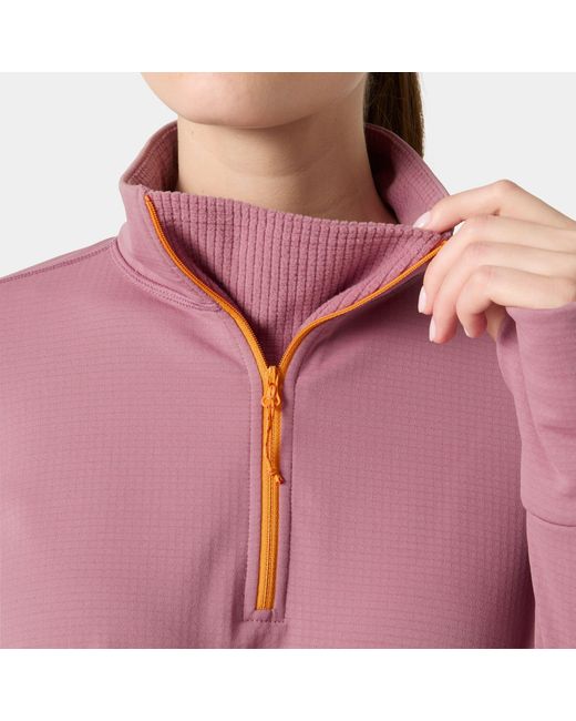 Helly Hansen Purple Versalite Cinched Fleece