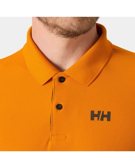 Helly Hansen Orange Ocean Polo 2.0 for men