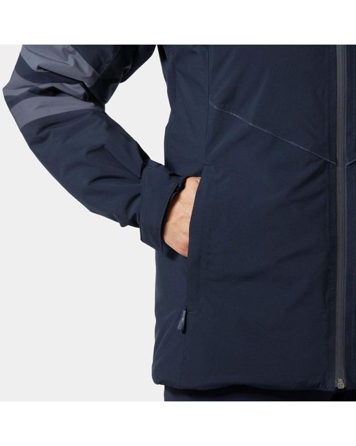 Panorama Insulated Jacket Mujer Helly Hansen de color Blue